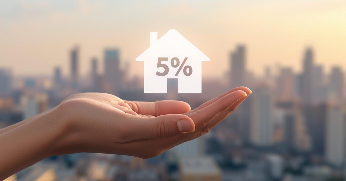 5 percent deposit fb